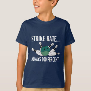 T-shirt Bowling Pin Ball Strike Team Kids