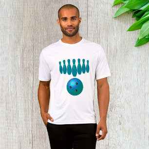 T-shirt Bowling Pins Mens Actif
