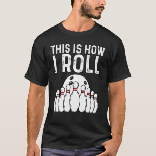 T-shirt Bowling Pour Hommes Femmes Bowling Joueur Bowler 3