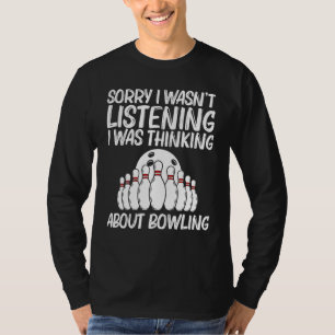 T-shirt Bowling Pour Hommes Femmes Bowling Joueur Bowler 9