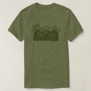 T-shirt Bowling Rétro Vintage