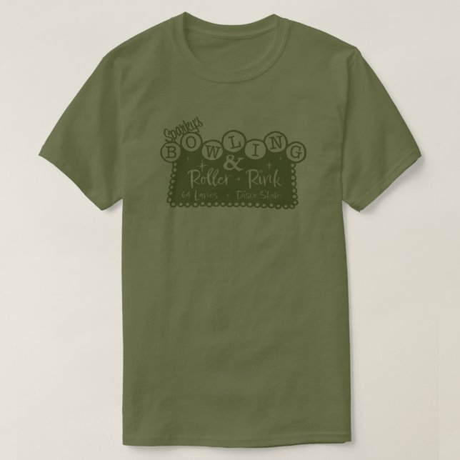 T-shirt Bowling Rétro Vintage (Design devant)