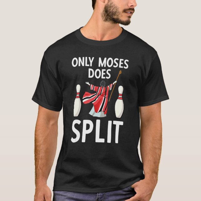 T-shirt Bowling Split pour bowlers (Devant)
