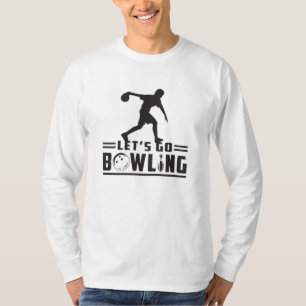 T-shirt Bowling Sport Bowler Strike Bowl Drôle Idée cadeau