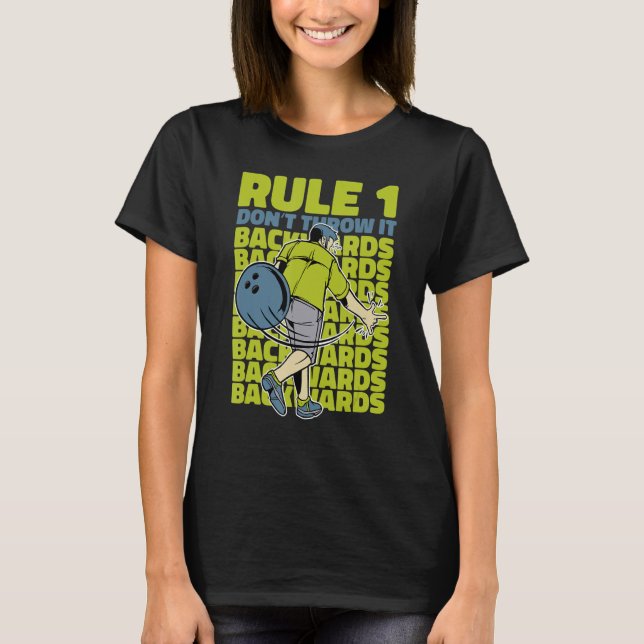 T-shirt Bowling Top Kegel Club Bowling (Devant)