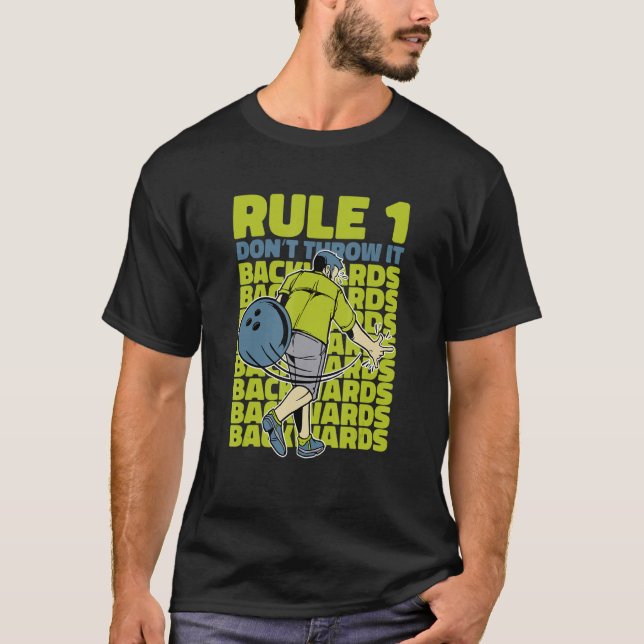 T-shirt Bowling Top Kegel Club Bowling (Devant)