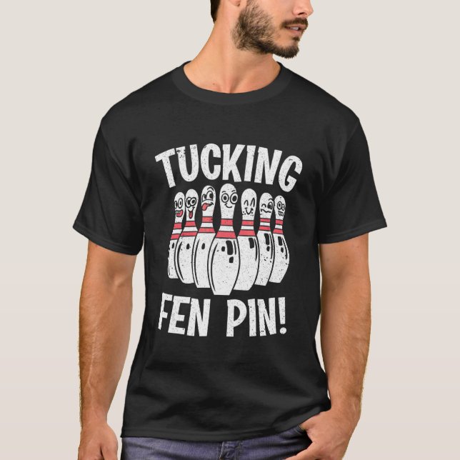 T-shirt Bowling Tucking Fen Pin Bowler (Devant)
