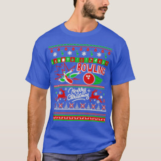T-shirt Bowling Ugly Christmas T