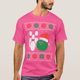 T-shirt Bowling Vilain Noël Sport Bowles Hommes Noël
