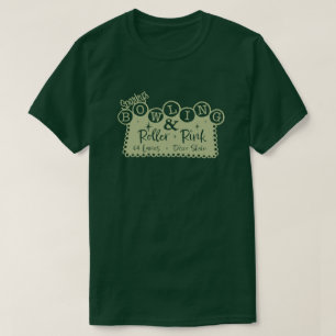 T-shirt Bowling Vintage Rétro