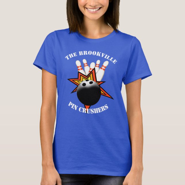 T-shirt Bowling Womens (Devant)