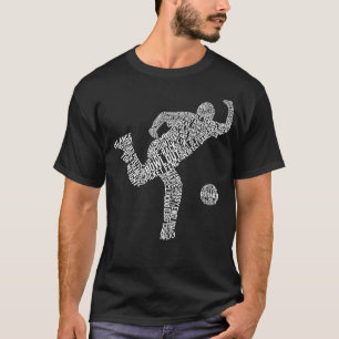T-shirt Bowling Word Art, Bowler Typographie