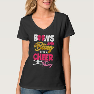 T-shirt Bows and Bling C'est une chose joyeuse