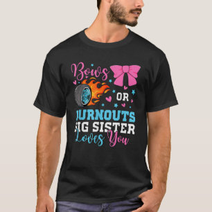 T-shirt Bows ou Burnouts Soeur t'aime Genre Révéler pa