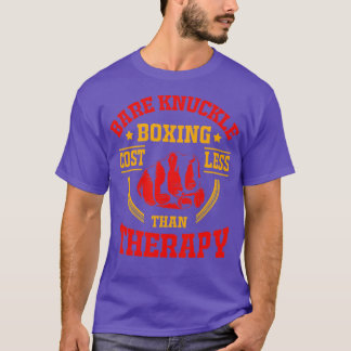 T-shirt Boxe À Knuckle Nu Coûte Moins Cher Que La Thérapie