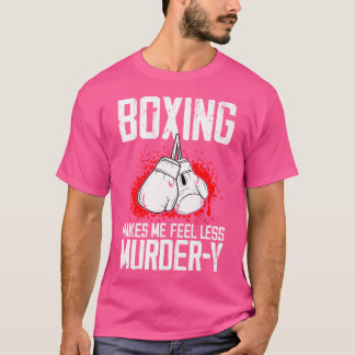 T-shirt Boxe amusante Kickboxer Savate Mixed martial art M