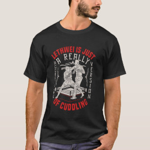 T-shirt Boxe Birmane Étreinte Aggressive Arts Martiaux Le