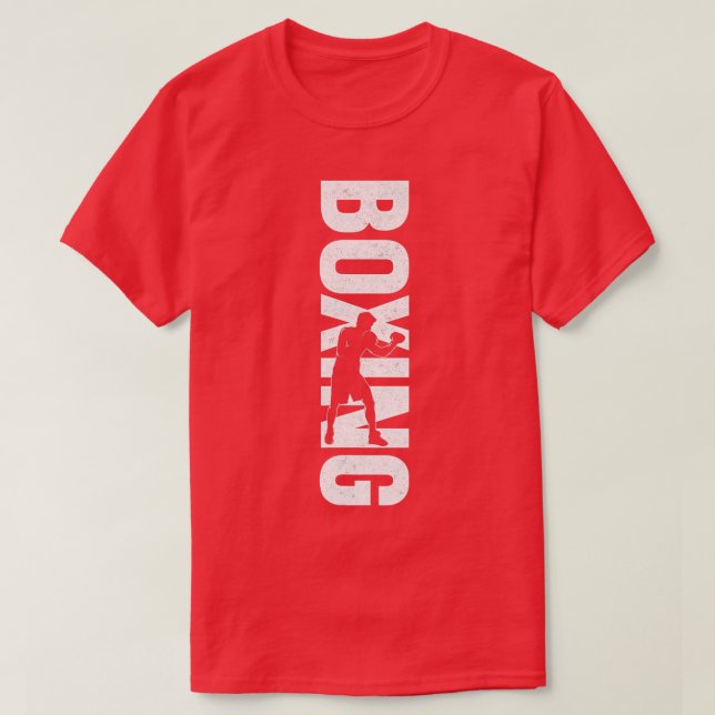 T-shirt Boxe Boxe Vintage 1 (Design devant)