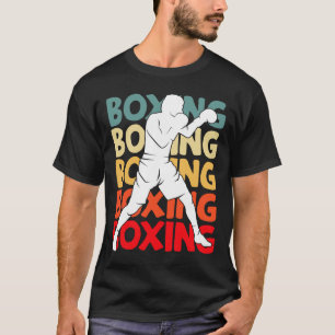 T-shirt Boxe Boxeur Garçons Hommes Enfants 1