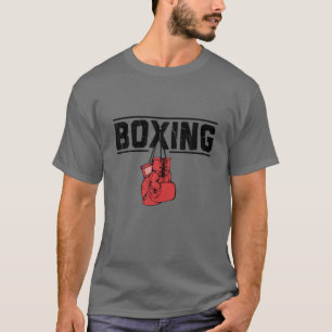 T-shirt Boxe Champ Vintage Gants Boxers Cadeau