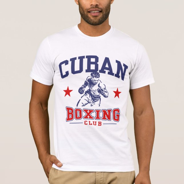 T-shirt Boxe cubaine (Devant)