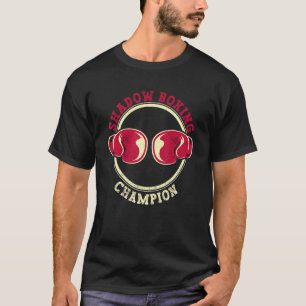 T-shirt Boxe de boxe d'ombre Champion de boxe d'ombre