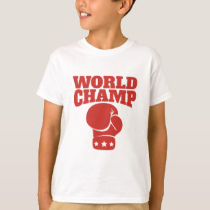 T-shirt Boxe de champion du monde