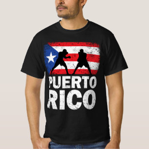T-shirt Boxe de décalage Porto Rico Vintage
