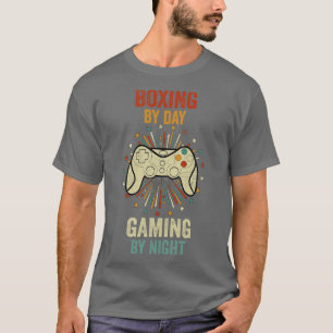 T-shirt Boxe De Jour Jeu De Nuit