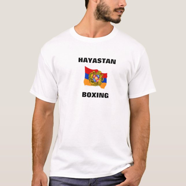 T-shirt Boxe de l'Arménie (Devant)