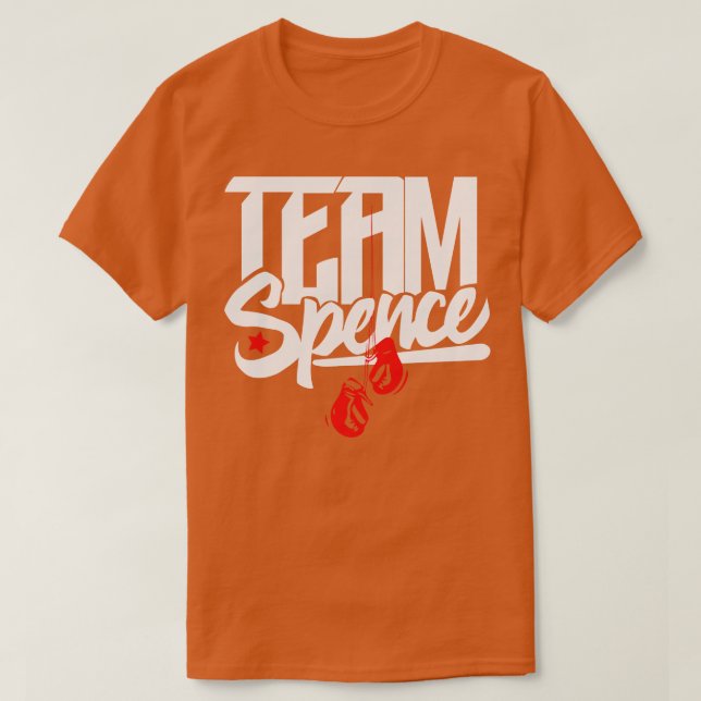 T-shirt Boxe de l'équipe Spence (Design devant)