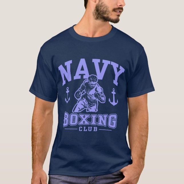 T-shirt Boxe de marine (Devant)