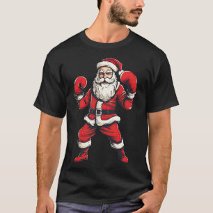 T-shirt Boxe de Noël Boxer Kickboxing Mart de Noël