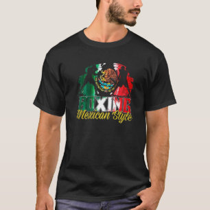 T-shirt Boxe de style Vintage mexicain Grande Boxe