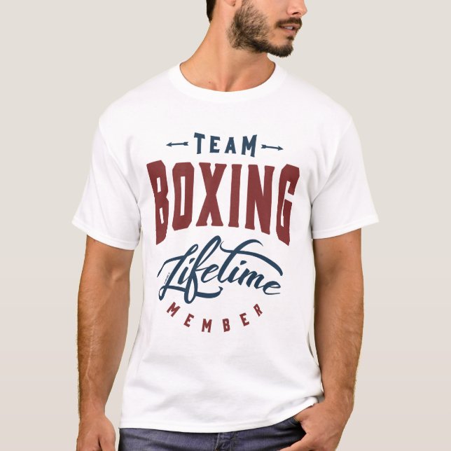 T-shirt Boxe d'équipe (Devant)