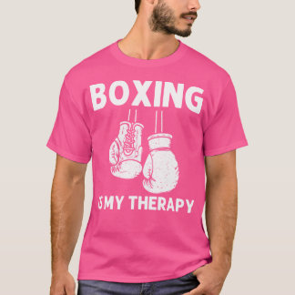 T-shirt Boxe Drôle Art Pour Hommes Femmes Kickboxing Coach