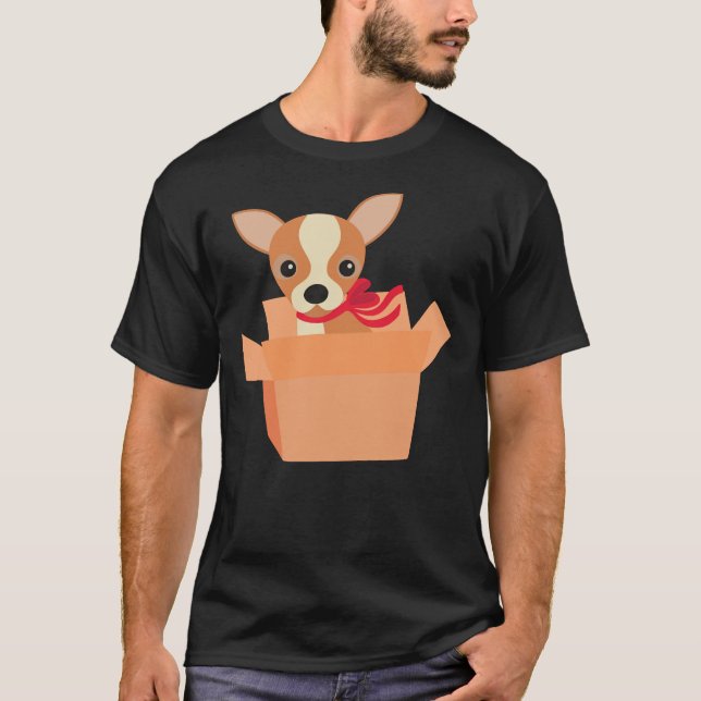 T-shirt Boxe du Chihuahua (Devant)