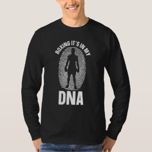 T-shirt Boxe Est Dans Mon Adn Jab Croix Hook Gants De Boxe