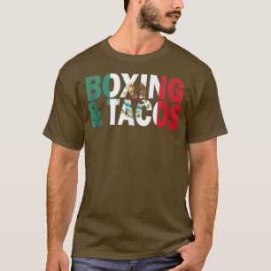 T-shirt Boxe et Tacos Funny Mexique Débardeur
