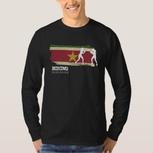T-shirt Boxe Féminine Suriname Sports de Combat Combattant
