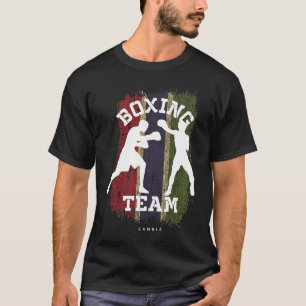 T-shirt Boxe Gambie Combat Sports Fighter Boxe