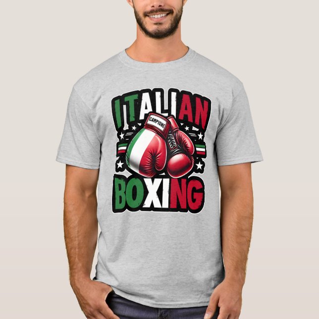 T-Shirt Boxe Italienne (Campione) (Devant)