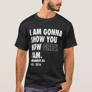 T-shirt Boxe - Je vais vous montrer à quel point je suis g