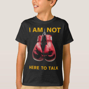 T-shirt Boxe Kickboxing Amateur de boxe Boxeur Citation dr