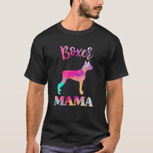 T-shirt Boxe Mama Femmes, Fête des mères maman chien