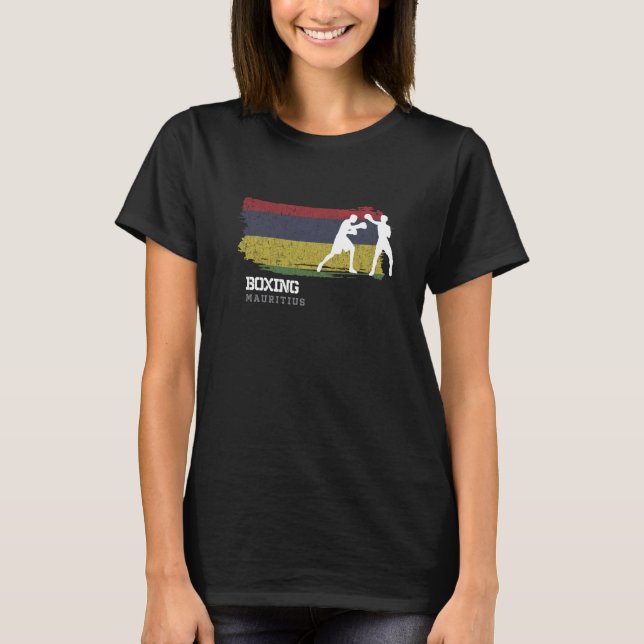 T-shirt Boxe Maurice Combat Sports Boxe 1 (Devant)