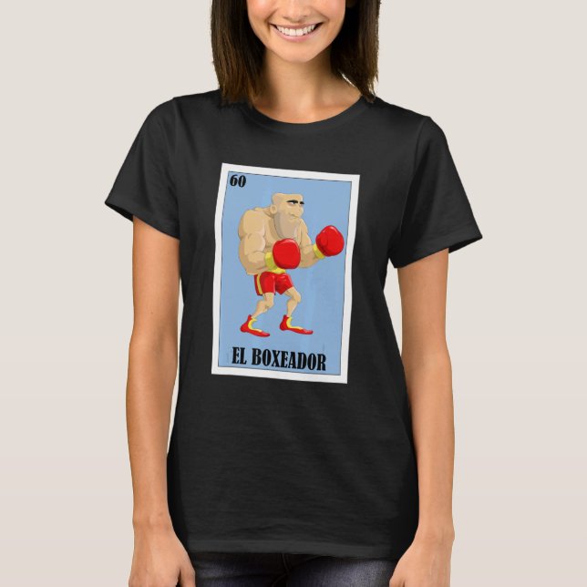 T-shirt Boxe mexicaine El Boxeador (Devant)