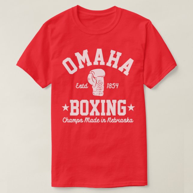 T-SHIRT BOXE OMAHA (Design devant)