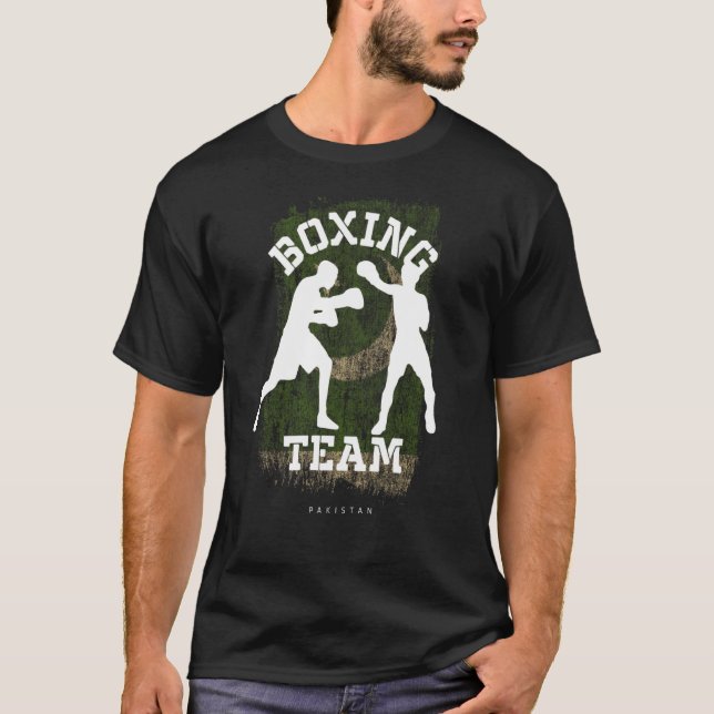 T-shirt Boxe Pakistan Combat Sports Boxe (Devant)