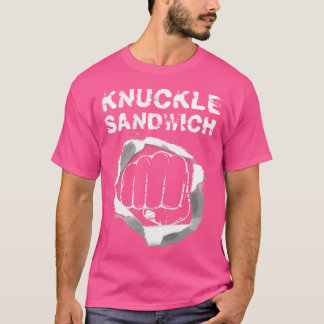 T-shirt Boxe Pointe Poignée Knuckle Boxer